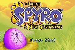 Legend of Spyro A New Beginning screenshot 1 for GameBoy Advance